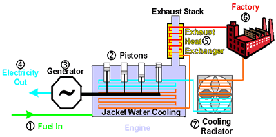 Engine Cogeneration Installation